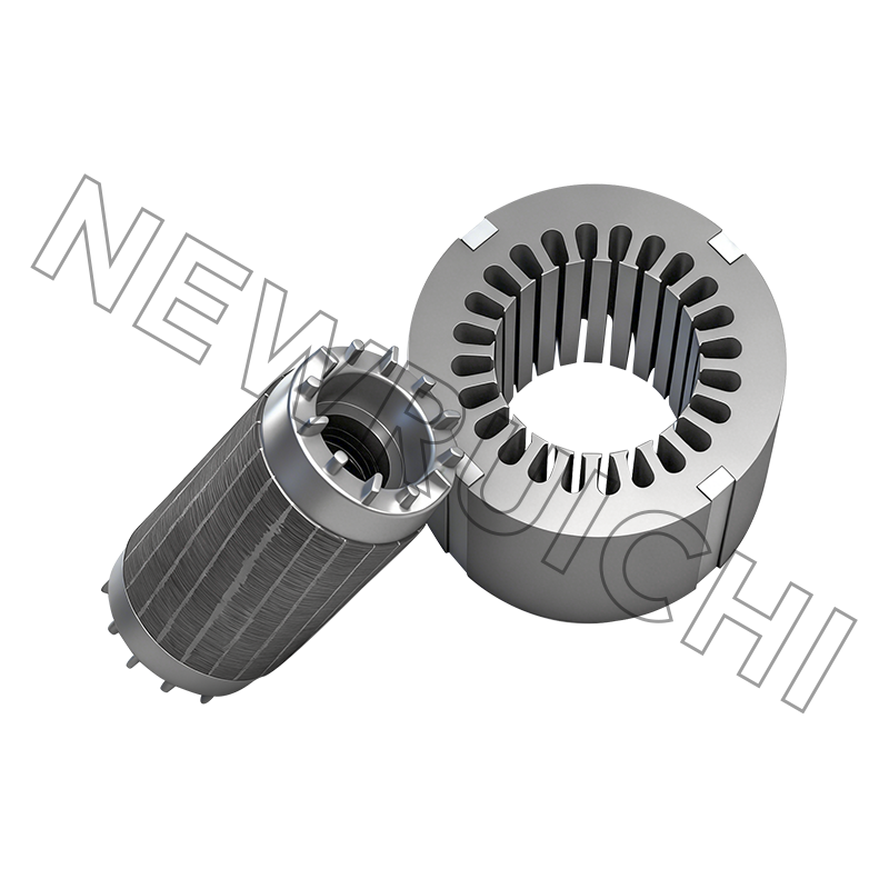 AC モーターのステーターとローター コアのアセンブリ